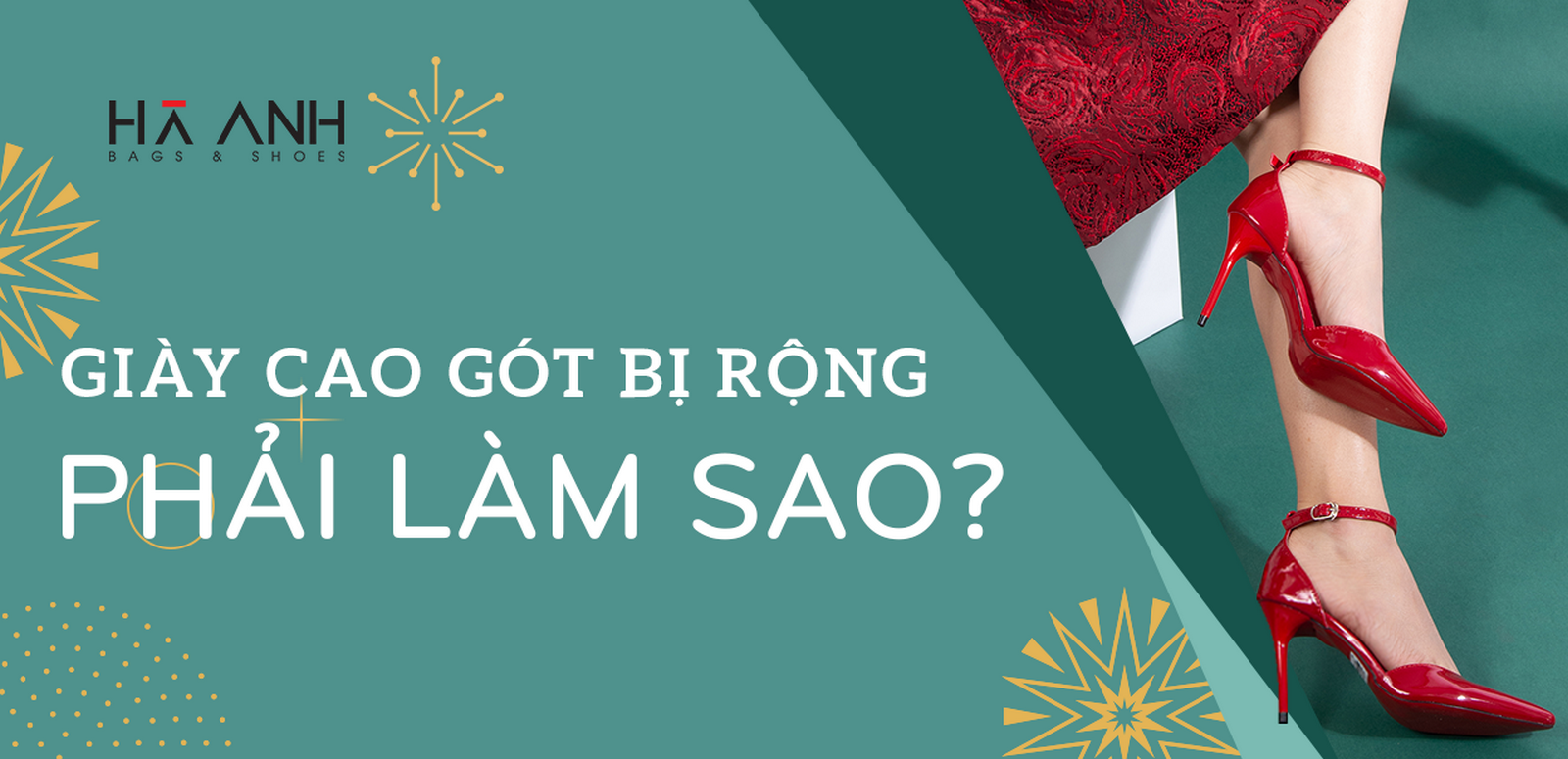 GIÀY CAO GÓT BỊ RỘNG THÌ PHẢI LÀM SAO?