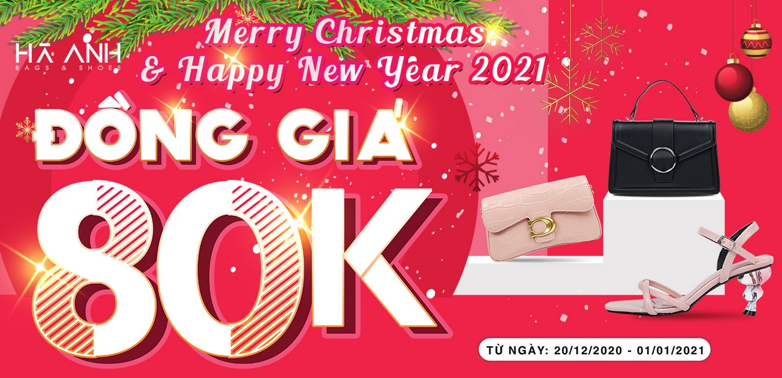 CHRISTMAS SUPER SALE 2020 - ĐỒNG GIÁ 80K