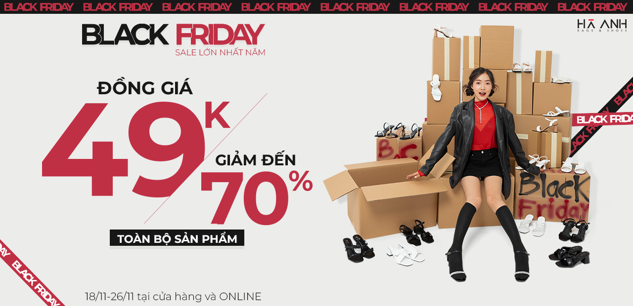 BLACK FRIDAY – SIÊU SALE LỚN NHẤT NĂM