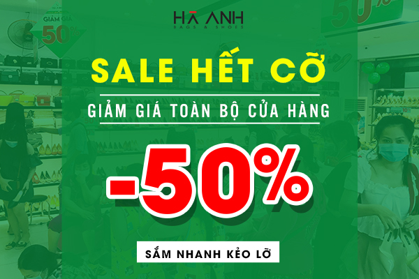 SALE HẾT CỠ - GIẢM GIÁ TOÀN BỘ 50% - SẮM NHANH KẺO LỠ