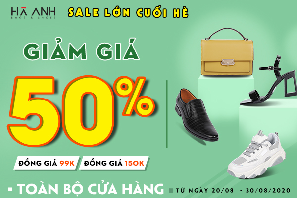 SALE CUỐI HÈ – GIẢM GIÁ TOÀN BỘ CỬA HÀNG -50%