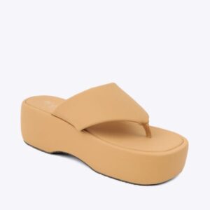 Dép bánh mì nữ quai kẹp bản lớn LT-3 cafe