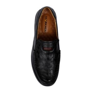 Giày mọi da vân FQ.1 Đen