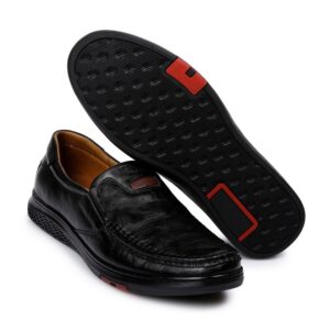 Giày mọi da vân FQ.1 Đen