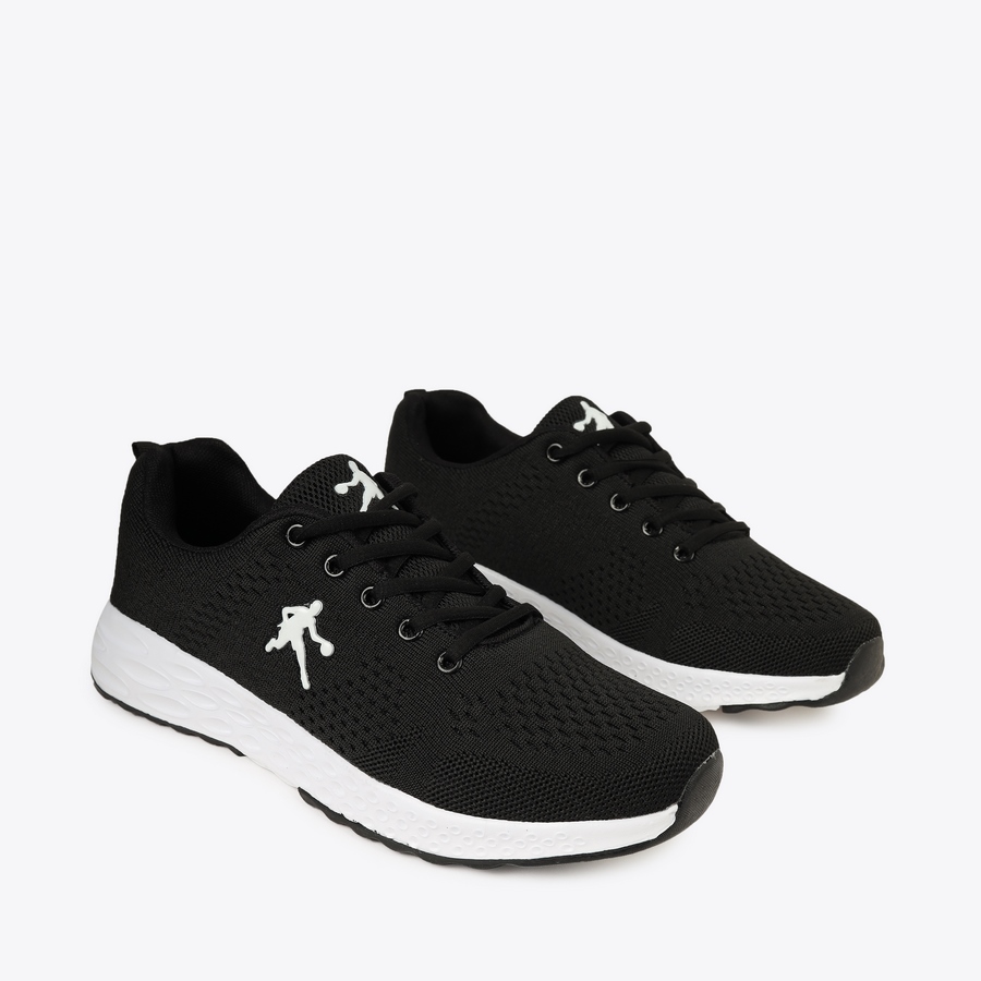 Giày thể thao nam QK-34 đen Giày thể thao nam QK-34 đen