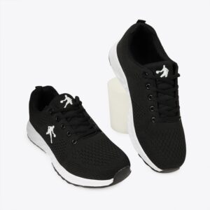 Giày thể thao nam QK-34 đen Giày thể thao nam QK-34 đen