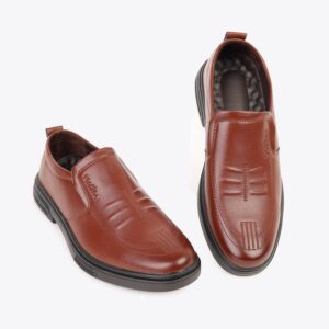 Giày tây nam GC-16 nâu