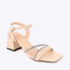 Sandal Cao Gót DS-3 Kem