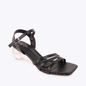 Sandal Cao Gót DS-4 Đen