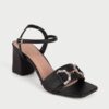 Sandal Cao Gót Nữ H-001 Đen