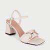 Sandal Cao Gót Nữ H-001 Trắng
