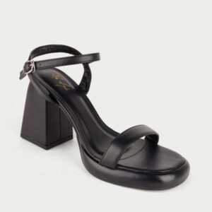 Sandal Cao Gót HA.56 Đen