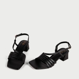 Sandal Cao Gót Nữ HA.61 Đen