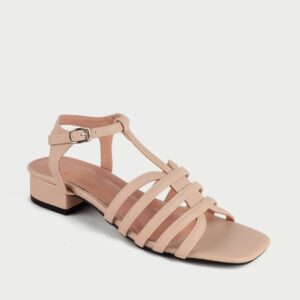 Sandal Cao Gót Nữ HA.62 Kem