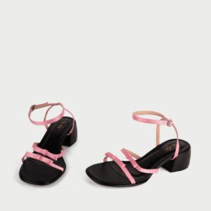 Sandal Cao Gót Nữ HA.66 Hồng