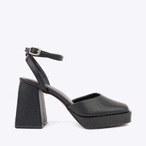 Sandal cao gót nữ đế đúp kiểu bít mũi NH-5 đen Sandal cao gót nữ đế đúp kiểu bít mũi NH-5 đen