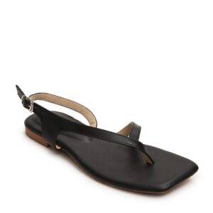 Sandal bệt mũi vuông dây kẹp XP-3 Đen