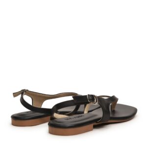 Sandal bệt mũi vuông dây kẹp XP-3 Đen