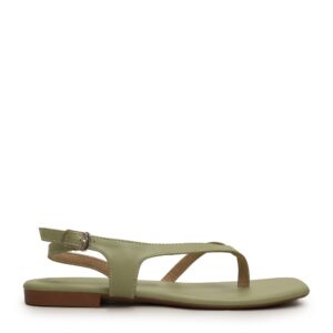 Sandal bệt mũi vuông dây kẹp XP-3 Xanh