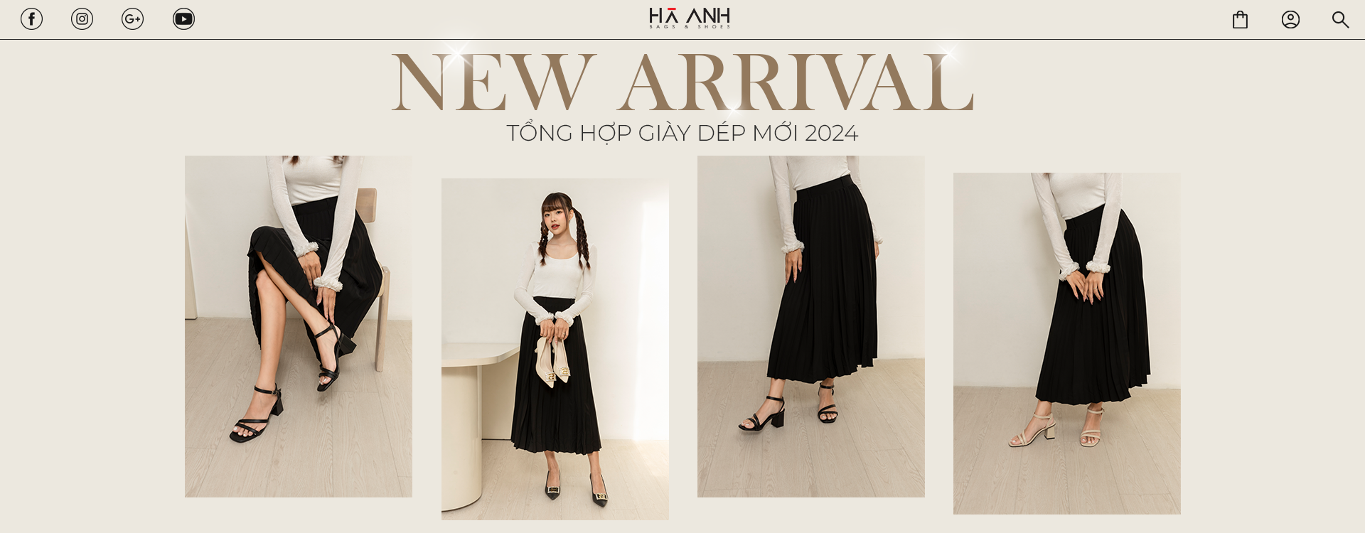 Giày Hà Anh - Thương hiệu giày dép túi xách dành cho giới trẻ Giày Hà Anh - Thương hiệu giày dép túi xách dành cho giới trẻ