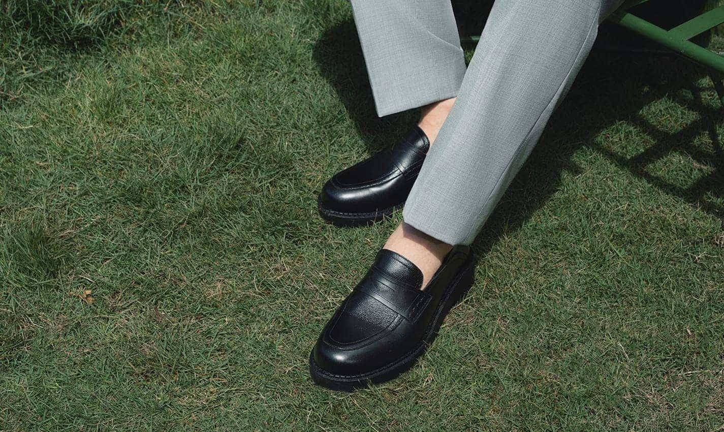 Bảng màu các loại giày lười nam từ đen, nâu đến xanh navy