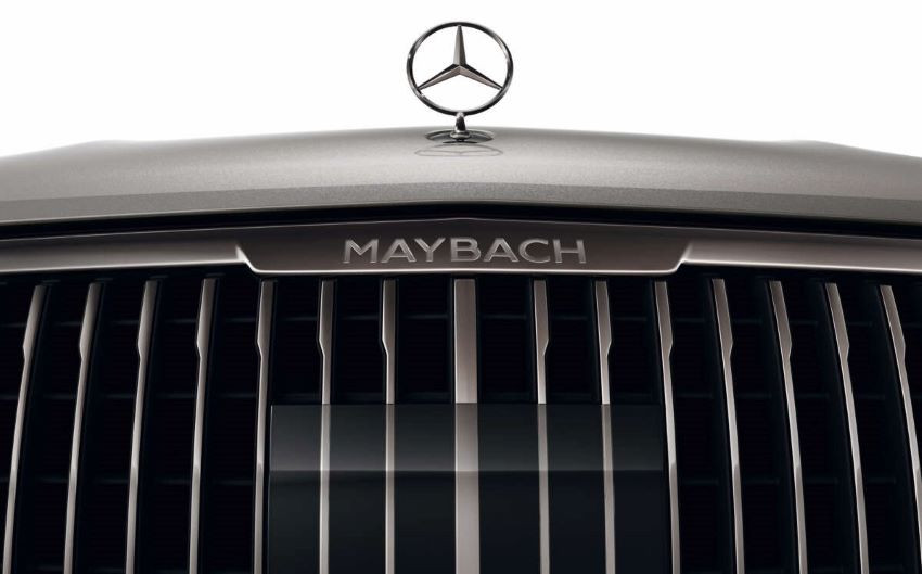 Bánh xe đặt riêng của Mercedes-Maybach Night Series với logo M kép tinh xảo