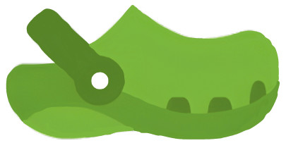 Biểu tượng Crocs đại diện cho kiểu dáng Relaxed fit