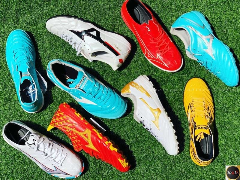 Bộ sưu tập giày Mizuno Neo 3 đa dạng màu sắc và kiểu dáng