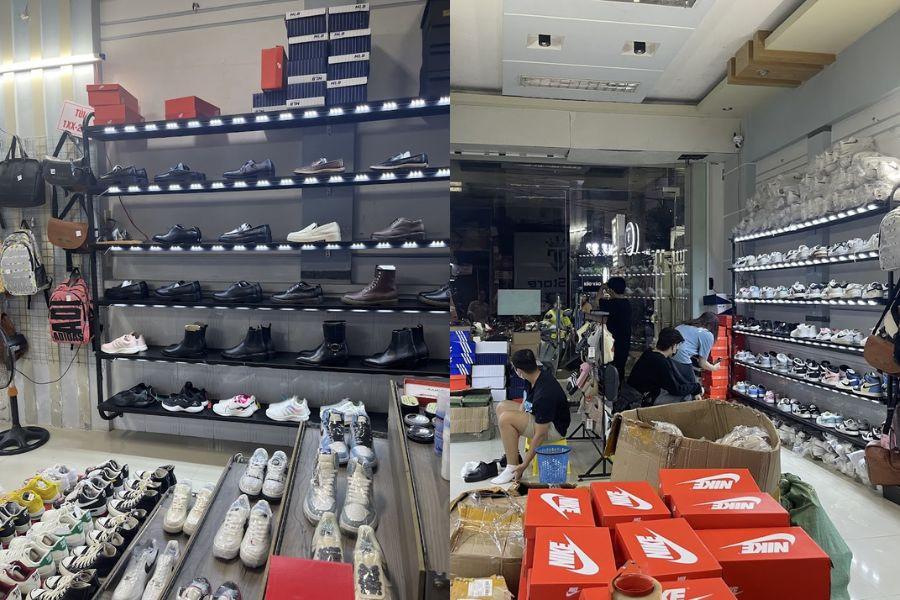 Bộ sưu tập giày sneaker đa dạng màu sắc tại DC Store Cần Thơ, thu hút giới trẻ