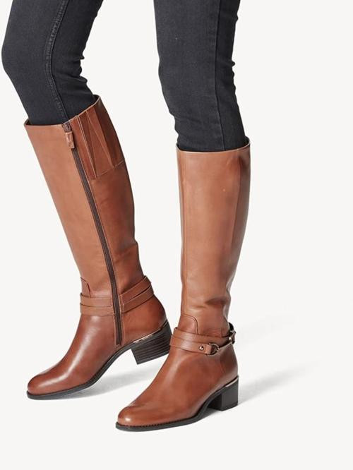Boot da thật Tamaris, mẫu giày nữ big size xuất khẩu cho mùa lạnh