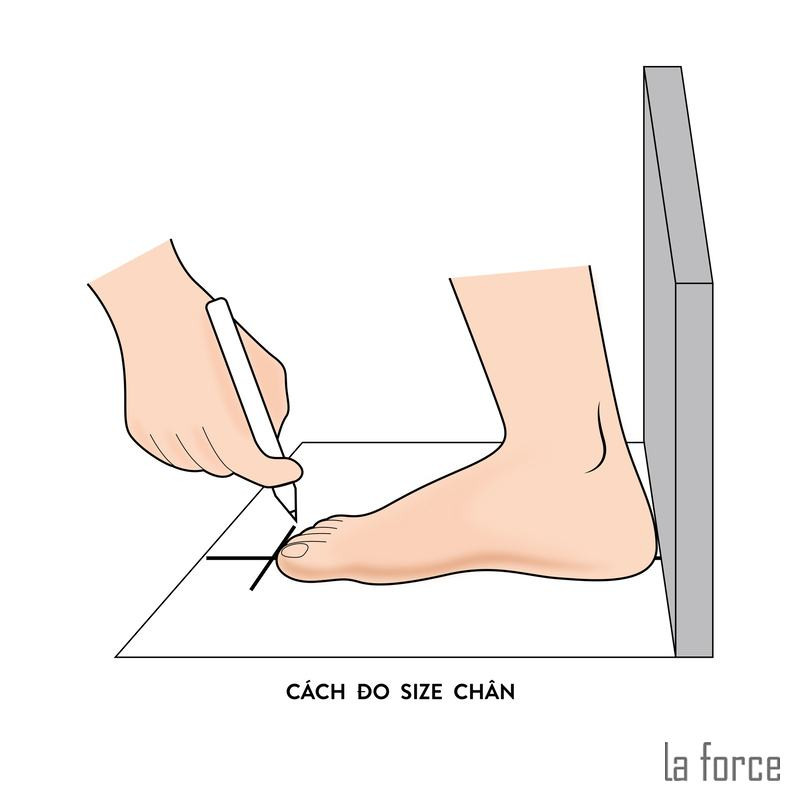 Bước đo chiều dài bàn chân chuẩn xác để xác định kích cỡ giày UK cho trẻ em