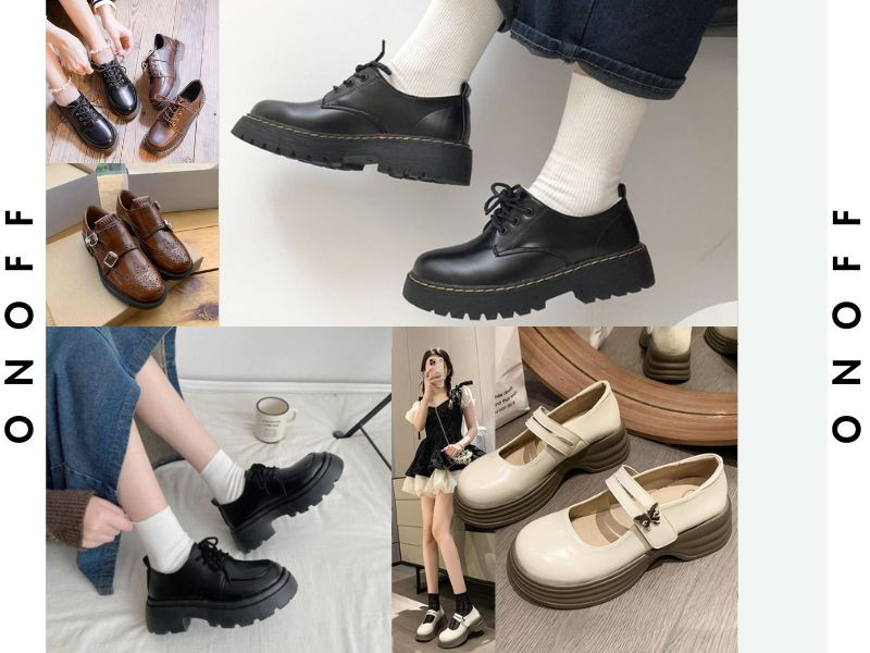 Các loại giày Oxford đa dạng