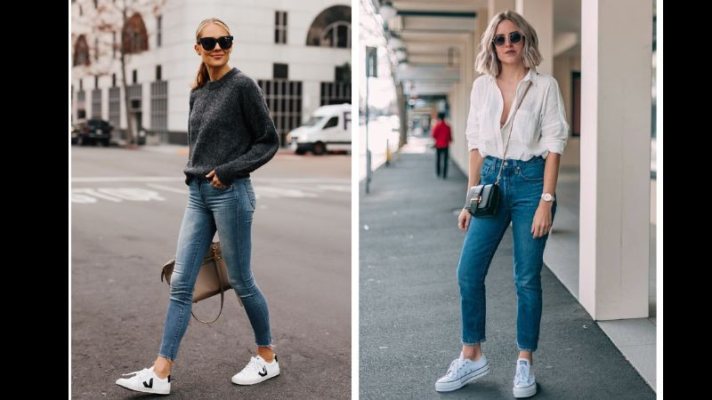 Cách phối đồ phù hợp với giày thể thao