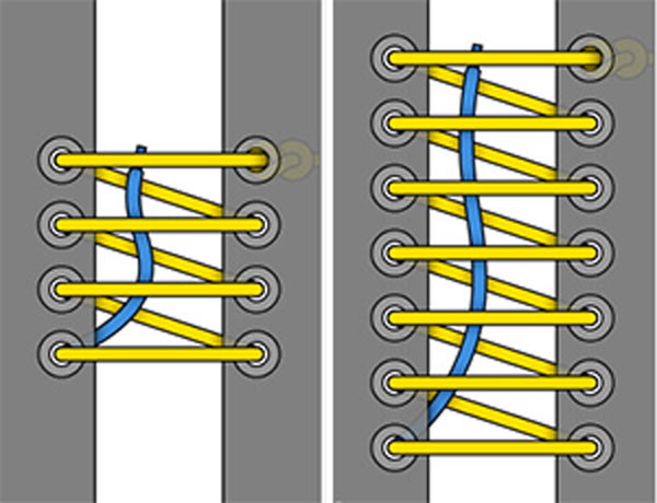 cách thắt dây giày thể thao 4 lỗ One Handed tiện dụng