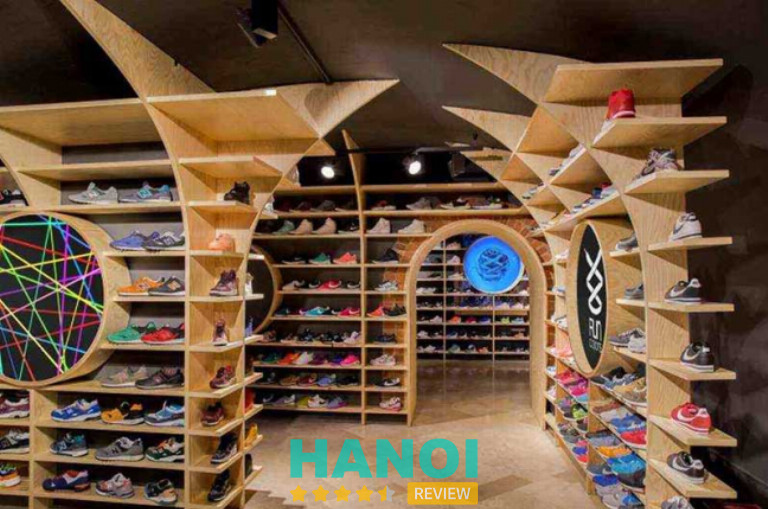 Cách trưng bày sản phẩm độc đáo và đẹp mắt tại Running Store