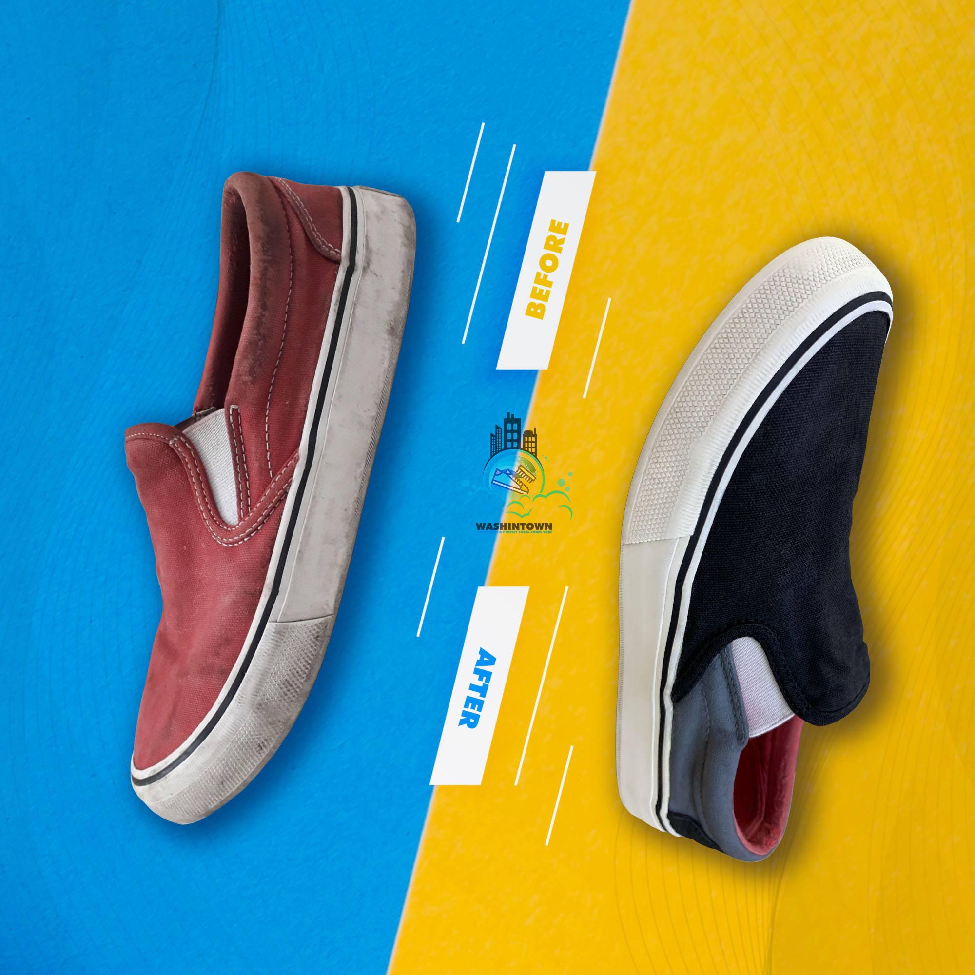 Cập nhật màu sắc mới cho giày sneaker bằng phương pháp nhuộm
