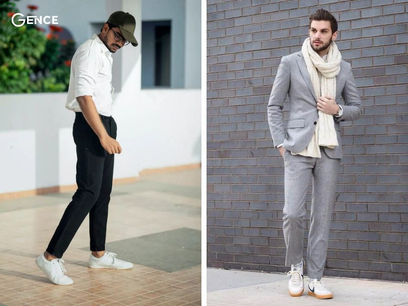 Chọn kiểu dáng sneaker phù hợp với thân hình