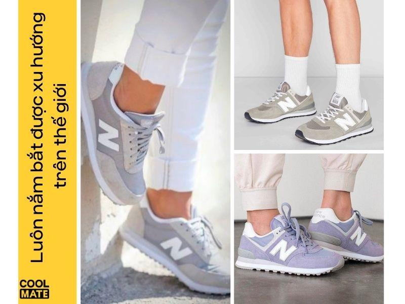 Cô gái diện giày sneaker Hàn Quốc thời trang