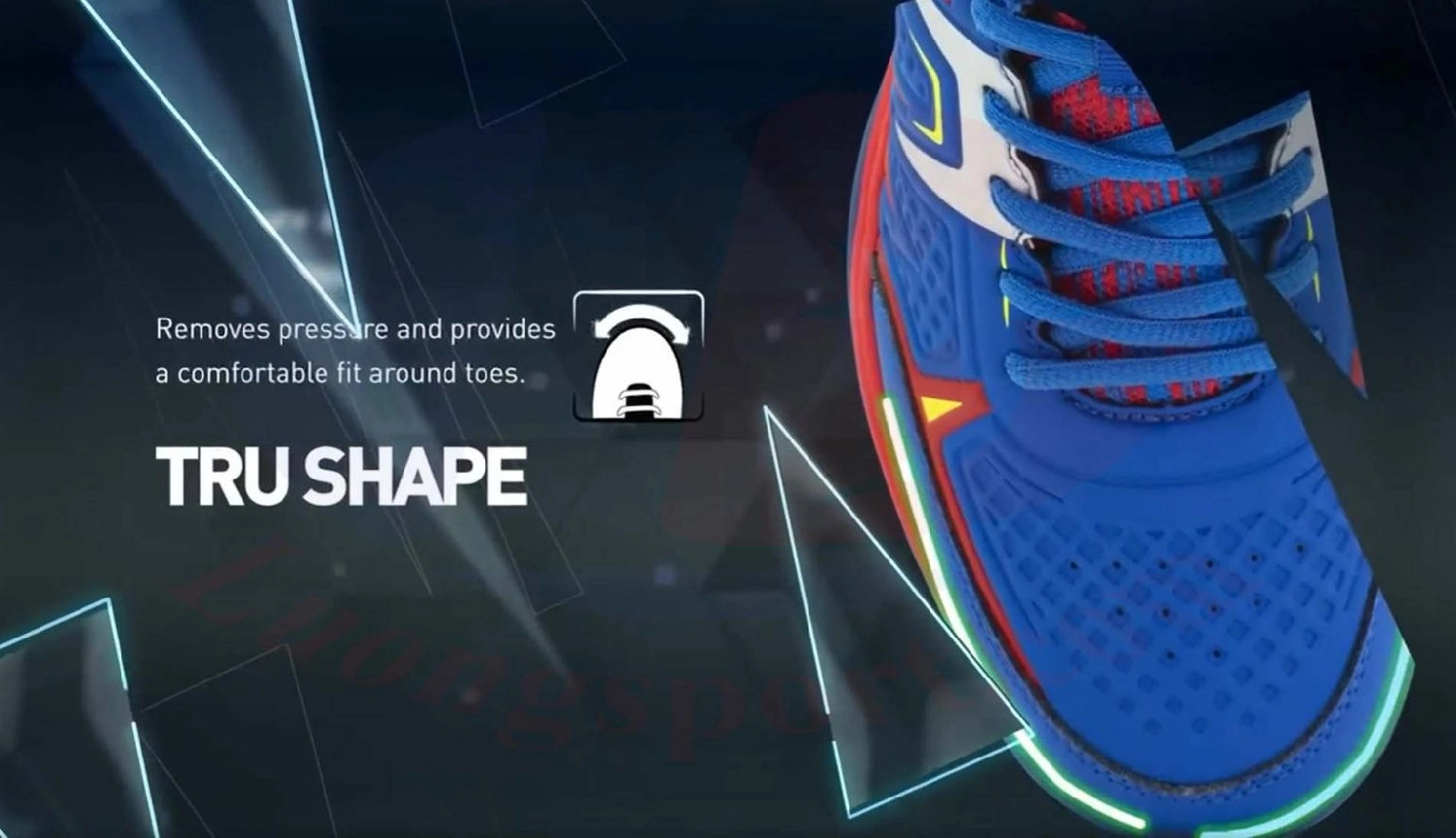 Công nghệ TruShape trên giày Yonex Tokyo 4