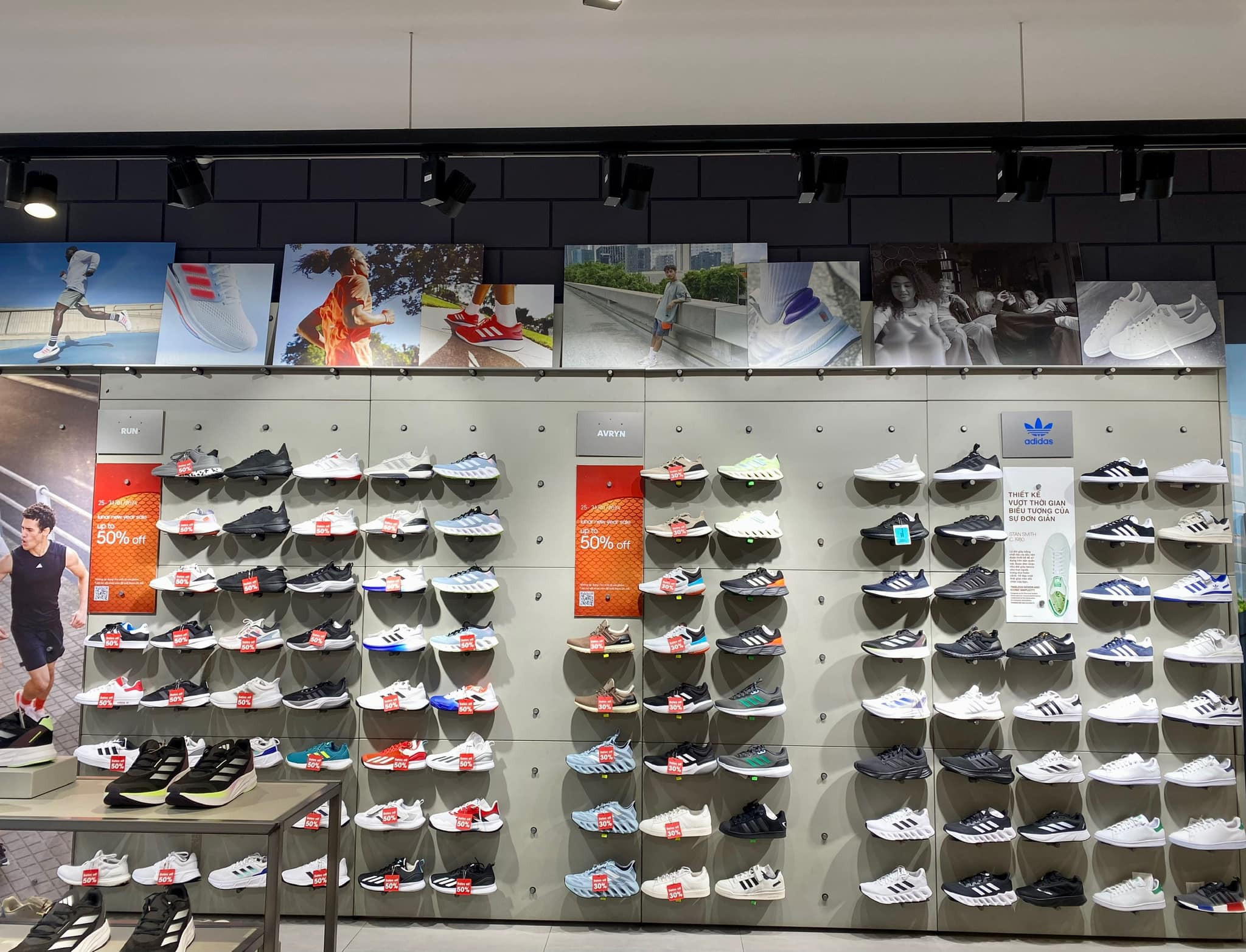 Cửa hàng Adidas Đà Nẵng với nhiều mẫu giày thể thao