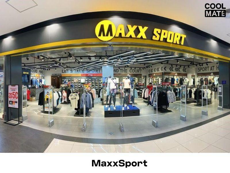 Cửa hàng MaxxSport trong trung tâm thương mại