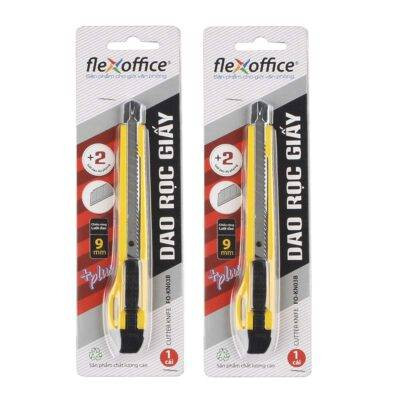 Dao rọc giấy FlexOffice FO-KN04B với thiết kế hiện đại, lưỡi sắc bén, là lựa chọn tin cậy cho công việc hàng ngày.