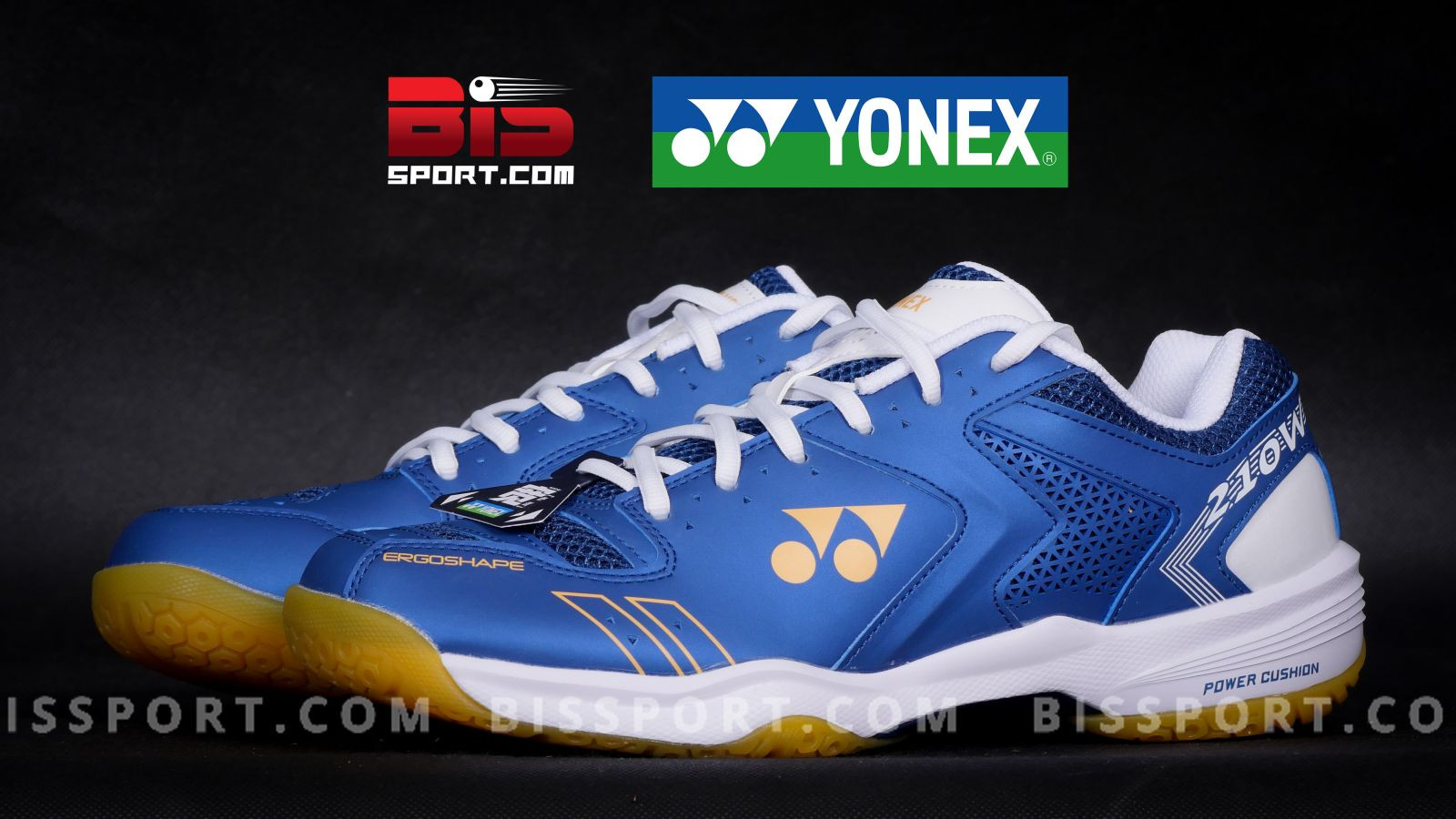 Đế giày chống trượt cao cấp của giày Yonex 210W vàng