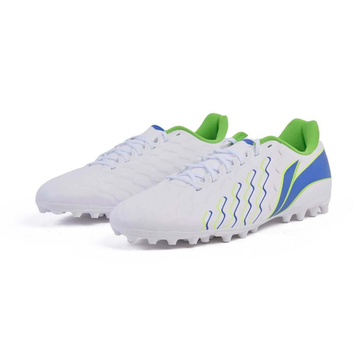 Đế ngoài của Li-Ning giày bóng đá nam, hiển thị cấu trúc đinh tán để bám sân