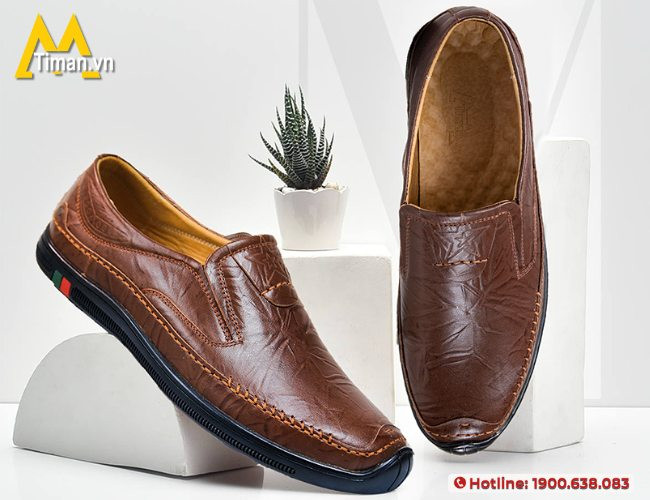 Đệm lót êm ái bên trong giày tây đế mềm