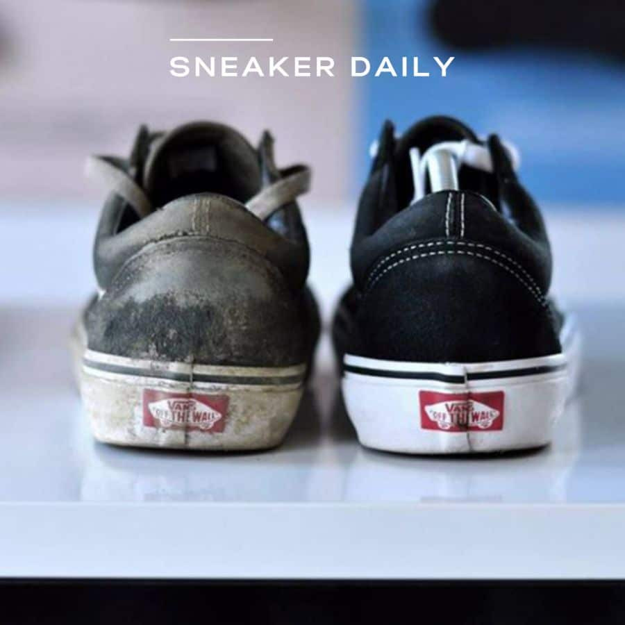 Dịch vụ giặt giày 0Đ cam kết làm sạch an toàn cho mọi đôi giày sneaker tại Hà Nội.