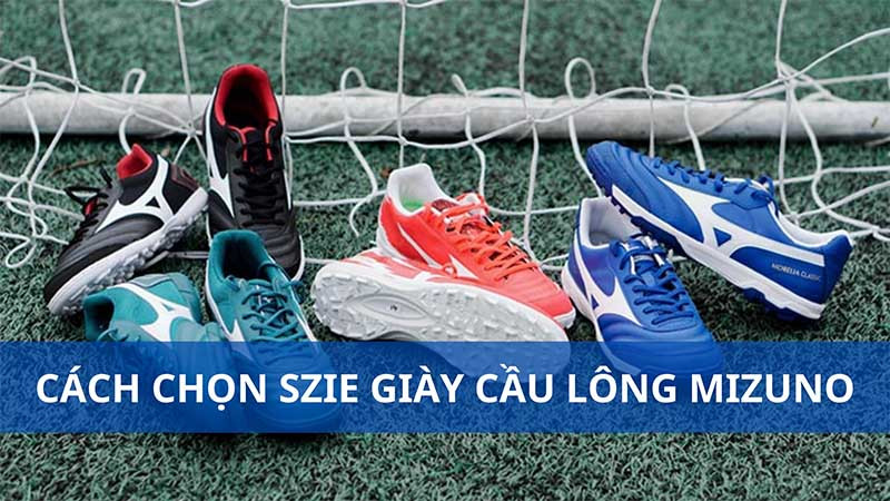 Đo chiều dài chân để chọn size giày Mizuno nam