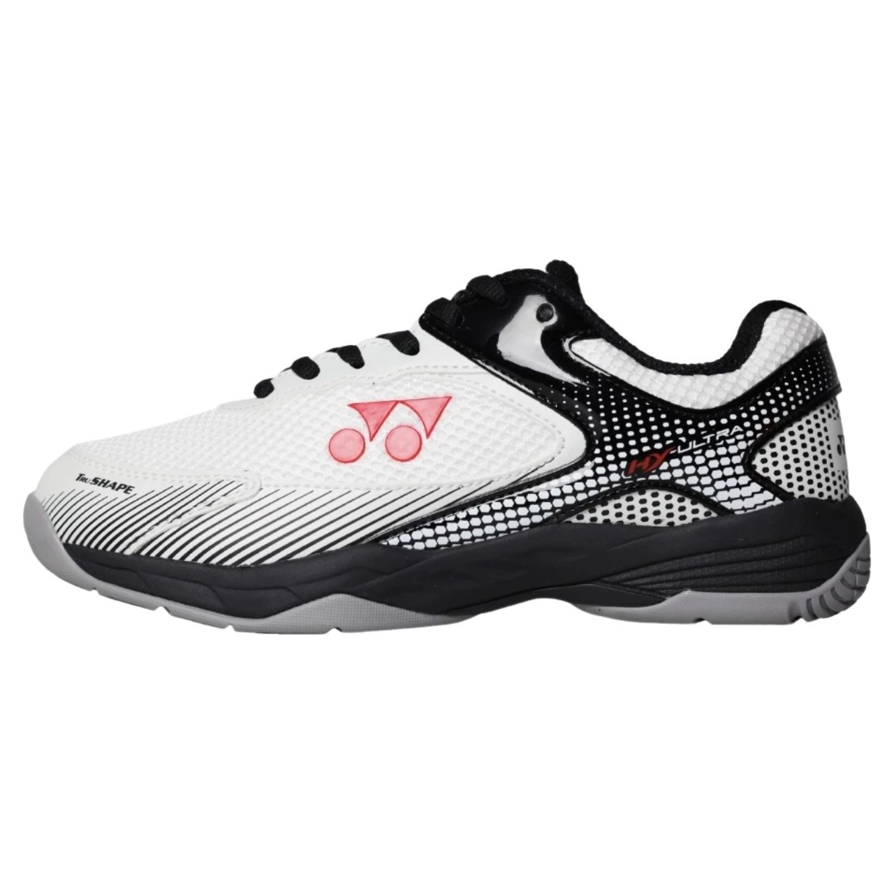 đôi giày cầu lông Yonex Hy Ultra trắng đen cổ điển