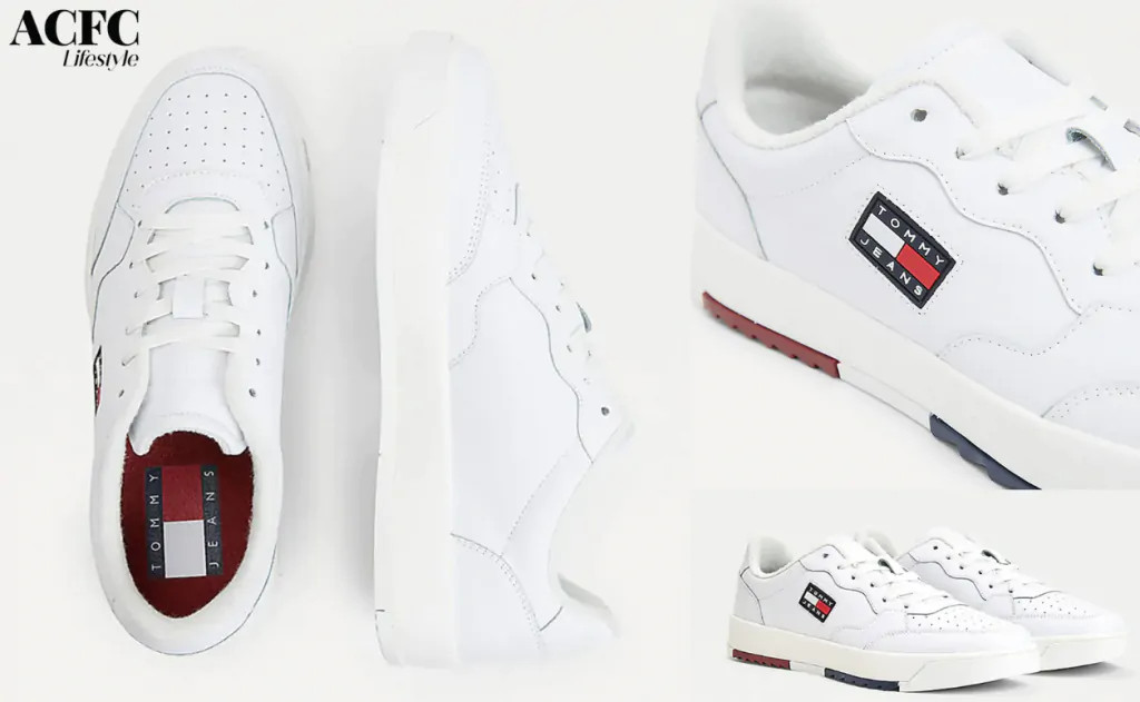 Đôi giày sneaker nam Tommy Jeans Retro Basket Essential nổi bật