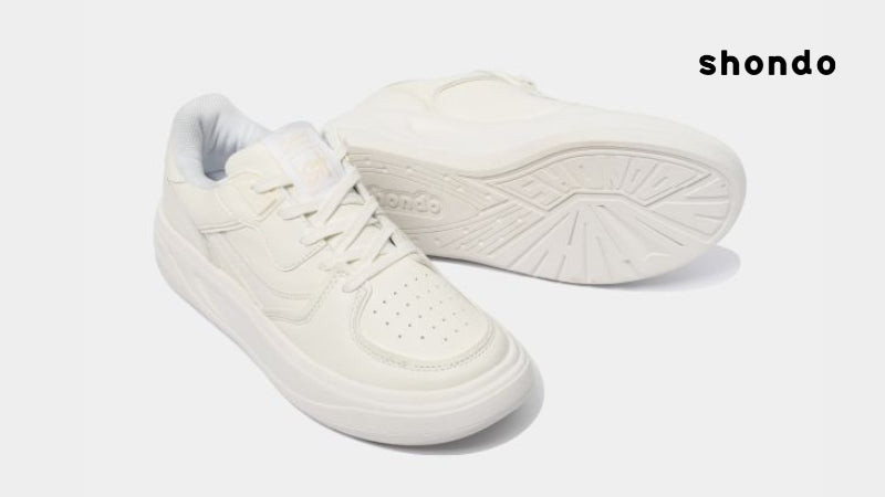Đôi giày sneaker tăng chiều cao Class 2 full trắng thanh lịch